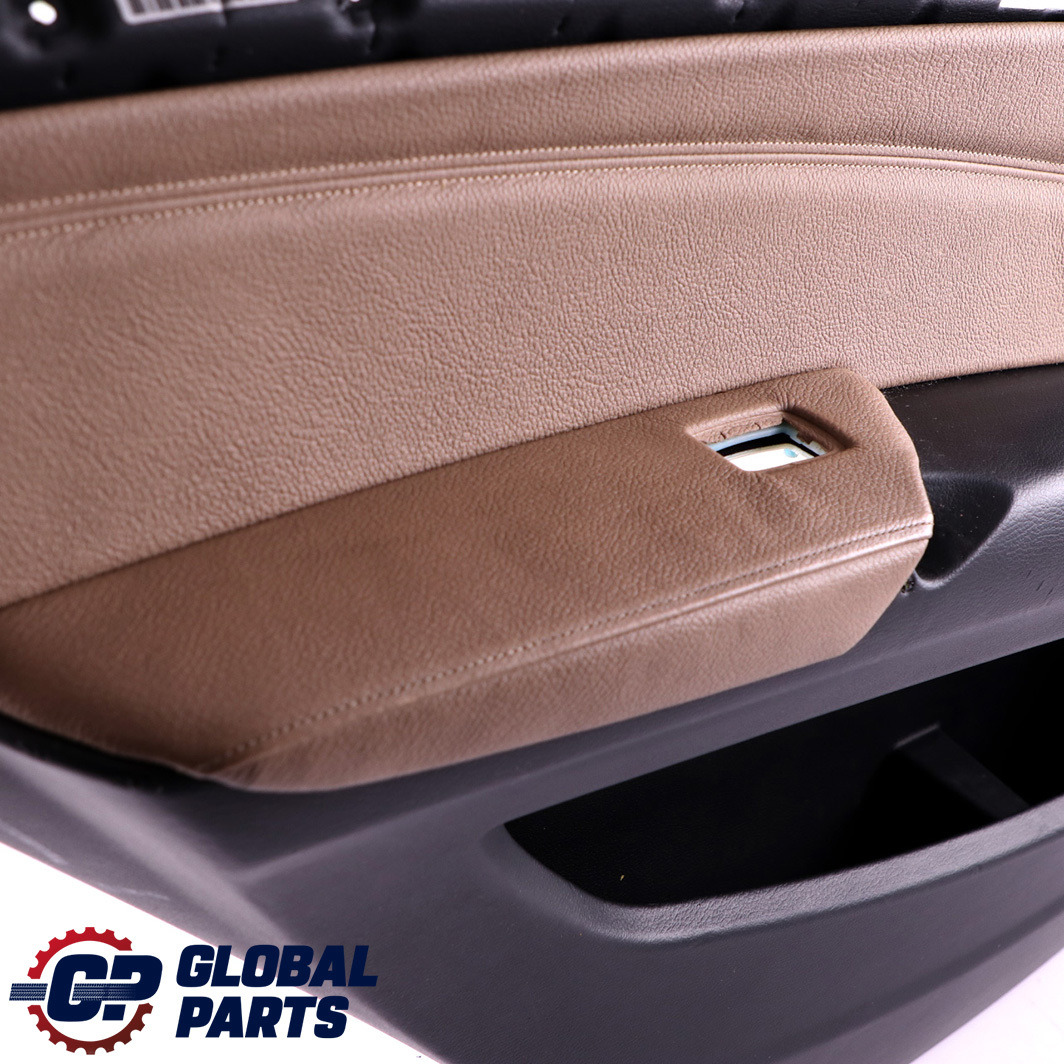 BMW X5 Series E70 Rear Left N/S Door Card Lining Fabric Leather Nevada Camel