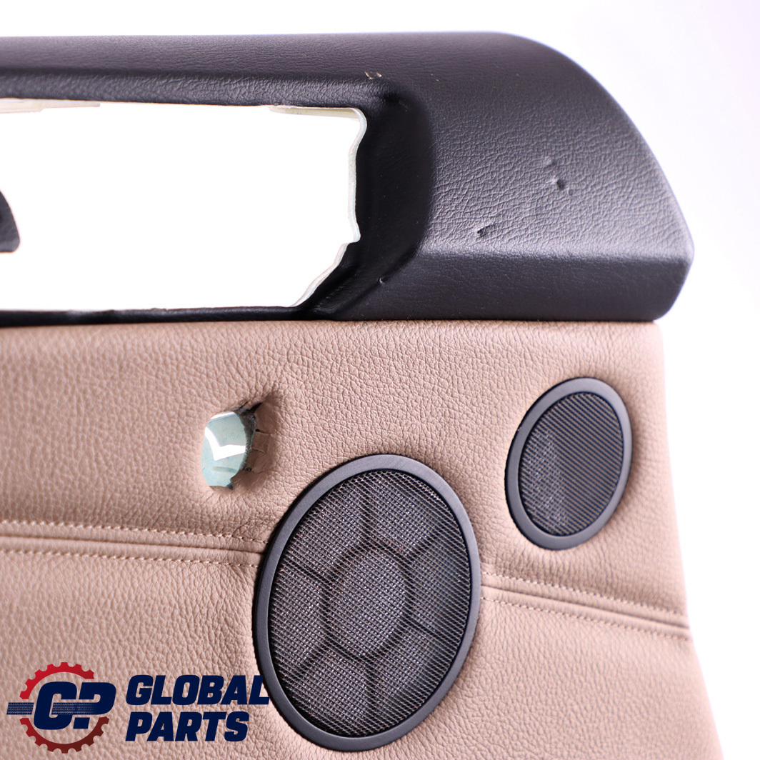 BMW X5 Series E70 Rear Left N/S Door Card Lining Fabric Leather Nevada Camel