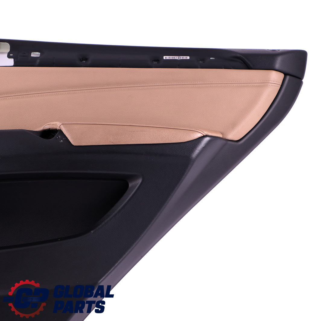 BMW X5 Series E70 Rear Right O/S Door Card Lining Fabric Leather Nevada Camel