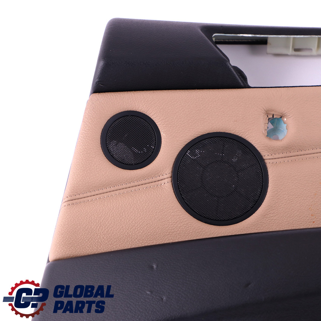 BMW X5 Series E70 Rear Right O/S Door Card Lining Fabric Leather Nevada Camel