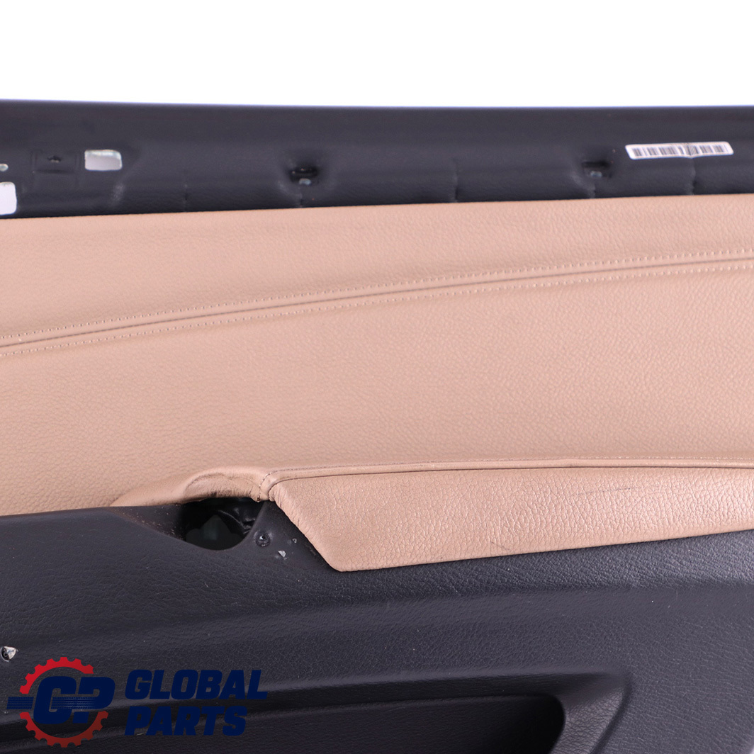 BMW X5 Series E70 Rear Right O/S Door Card Lining Fabric Leather Nevada Camel