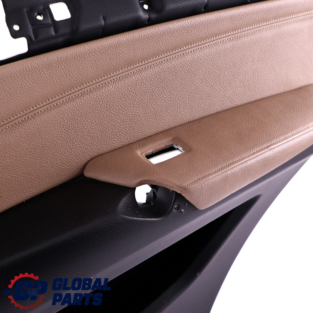 BMW X5 Series E70 Rear Right O/S Door Card Lining Fabric Leather Nevada Camel