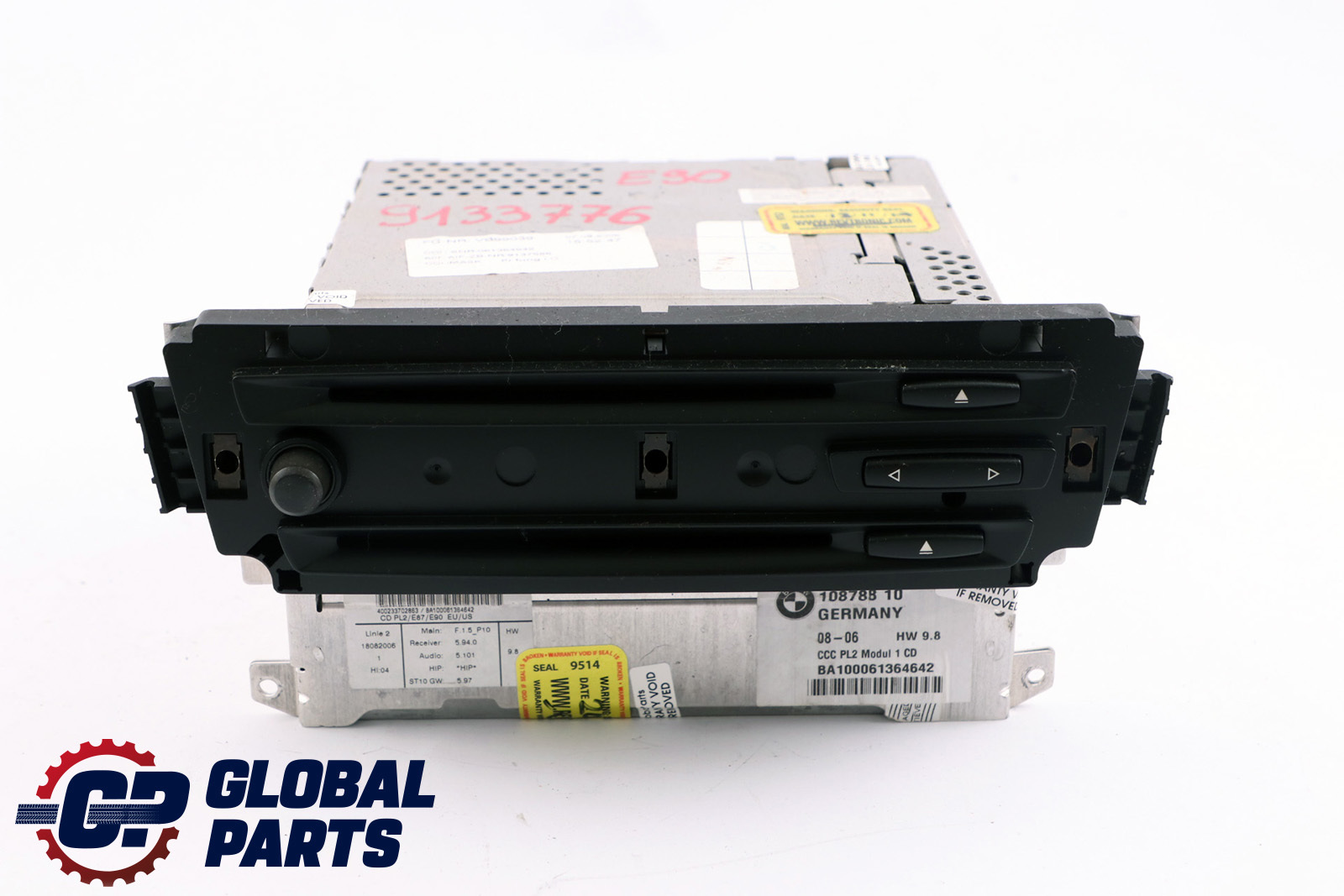 BMW E87 E90 CCC CD Professional Navigation System Controller 9133776