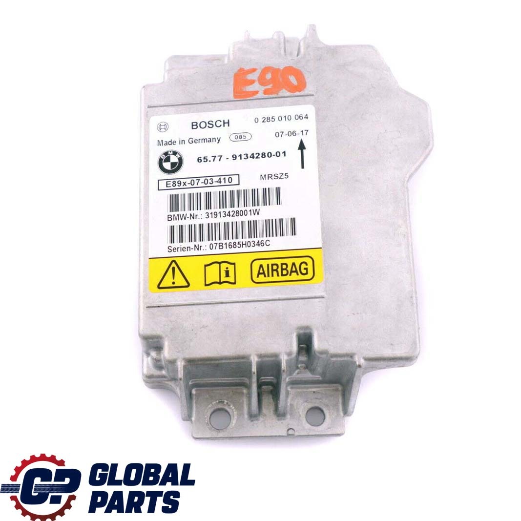 BMW 1 3 SERIES E81 E82 E87 E90 E91 Control Unit Airbag NO CRASH DATA 9134280