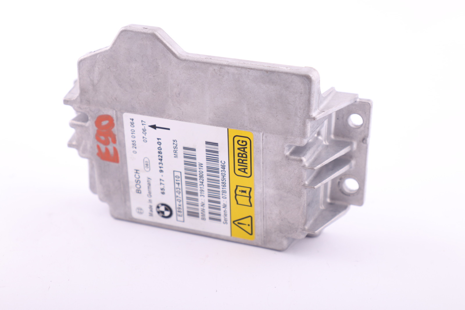 BMW 1 3 SERIES E81 E82 E87 E90 E91 Control Unit Airbag NO CRASH DATA 9134280