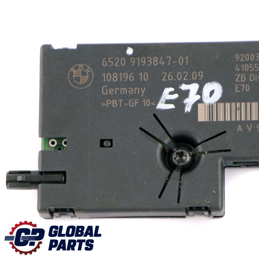 BMW X5 E70 Aerial Antenna Amplifier Diversity 9193847 9134281