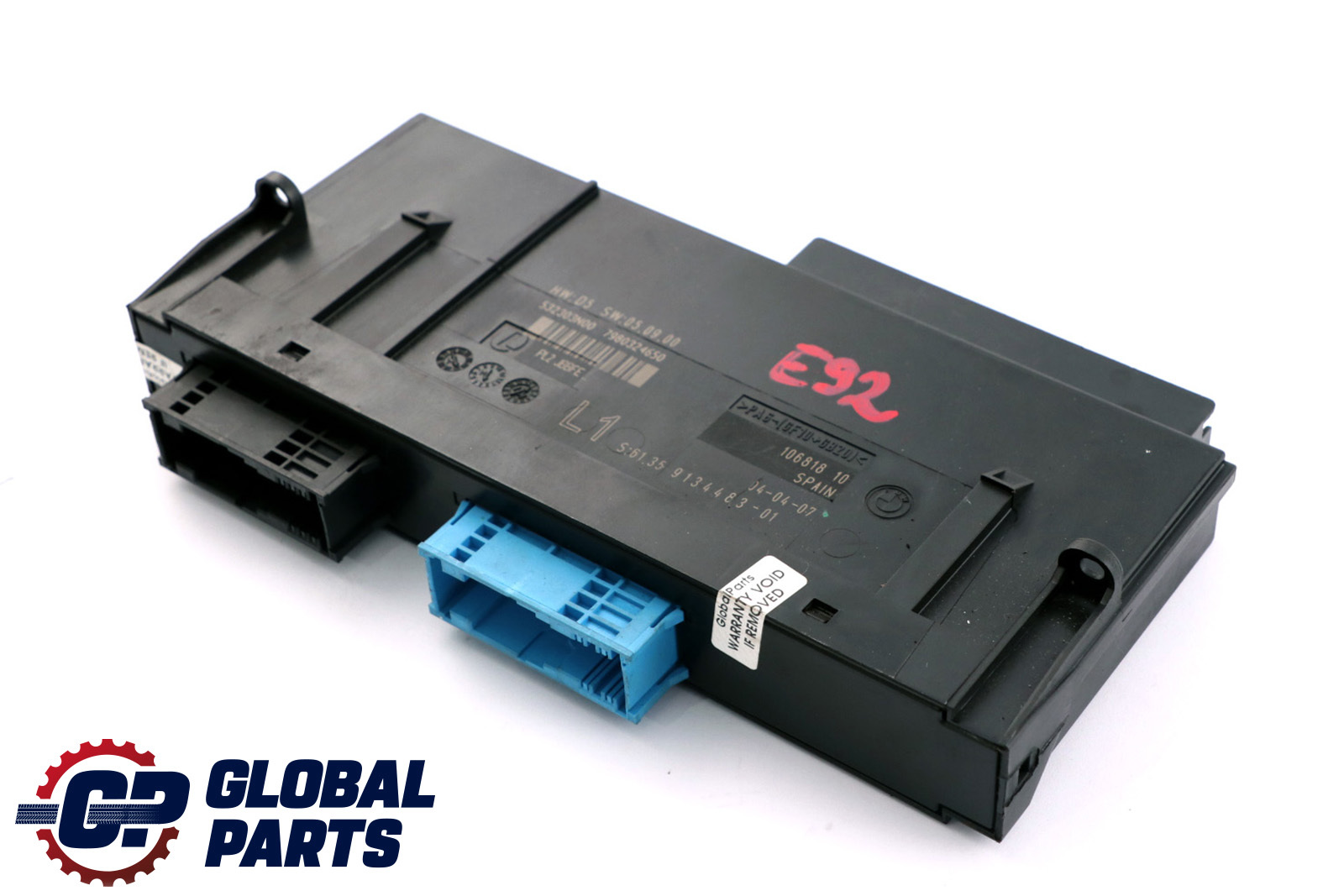 BMW 3 Series E92 ECU Body Control Module Junction Box L1 PL2 JBBFE 9134483