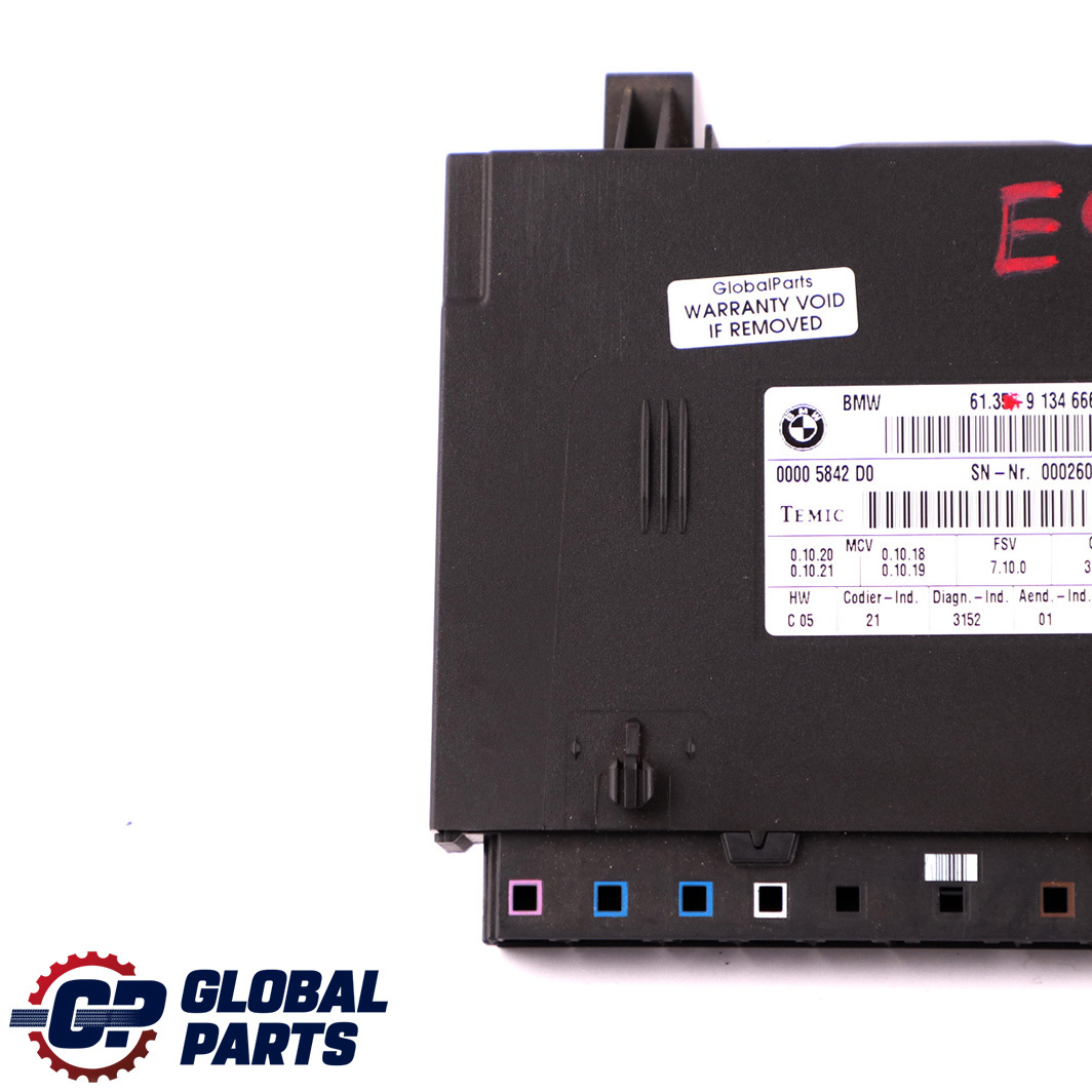 BMW E87 E90 E91 E92 Seat Control Unit Module ECU 9134666