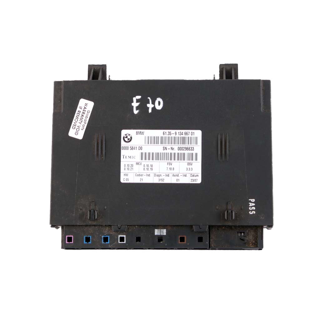 BMW 1 3 X5 Series E70 E87 E90 E91 E92 Seat Control Unit Module ECU 9134667