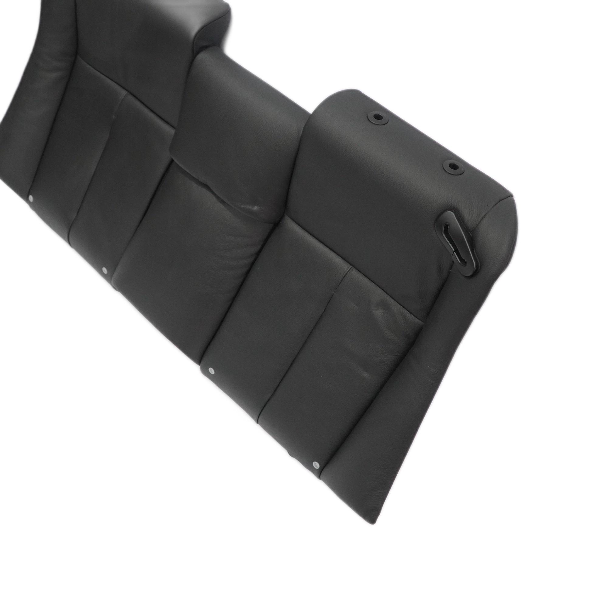 BMW E63 E64 Rear Seat Backrest Back Cover Black Leather Dakota 9137385