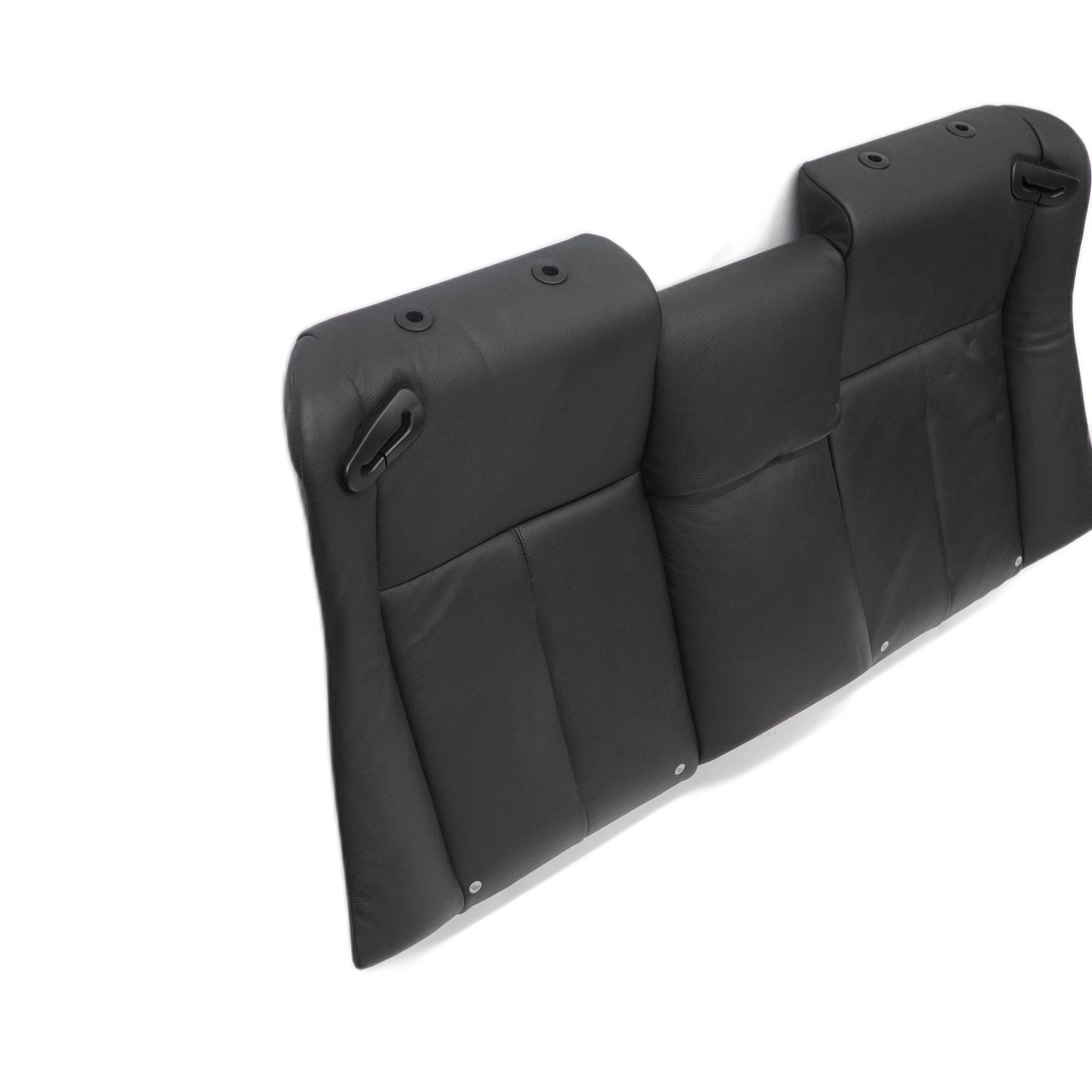 BMW E63 E64 Rear Seat Backrest Back Cover Black Leather Dakota 9137385