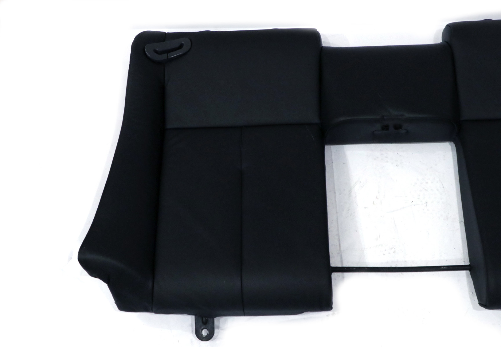 BMW 6 Series E63 E64 Black Leather Rear Seat Cover Backrest Back