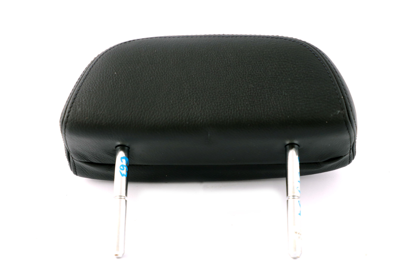 BMW 5 6 Series E63 E64 Rear Seat Left Right N/O/S Black Leather Headrest