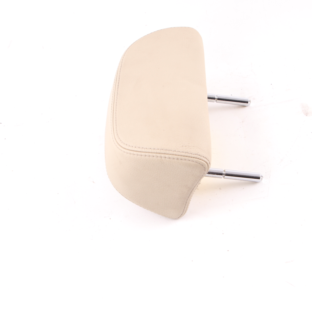 BMW E63 E64 Seat Headrest Rear Left Right N/O/S Cream Beige Leather Head Rest