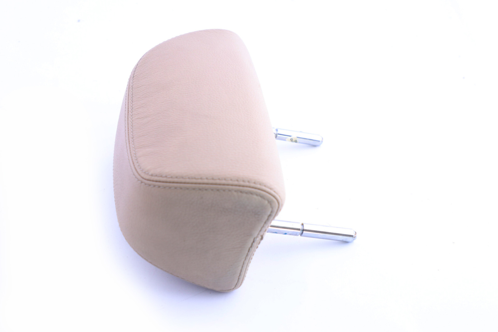 BMW 5 6 Series E63 E64 Rear Seat Left Right N/O/S Cream Beige Leather Headrest