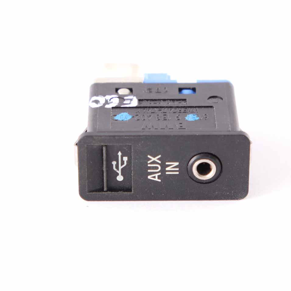 USB AUX Socket BMW E60 E61 E81 E87 E90 E91 Port Plug 9138402