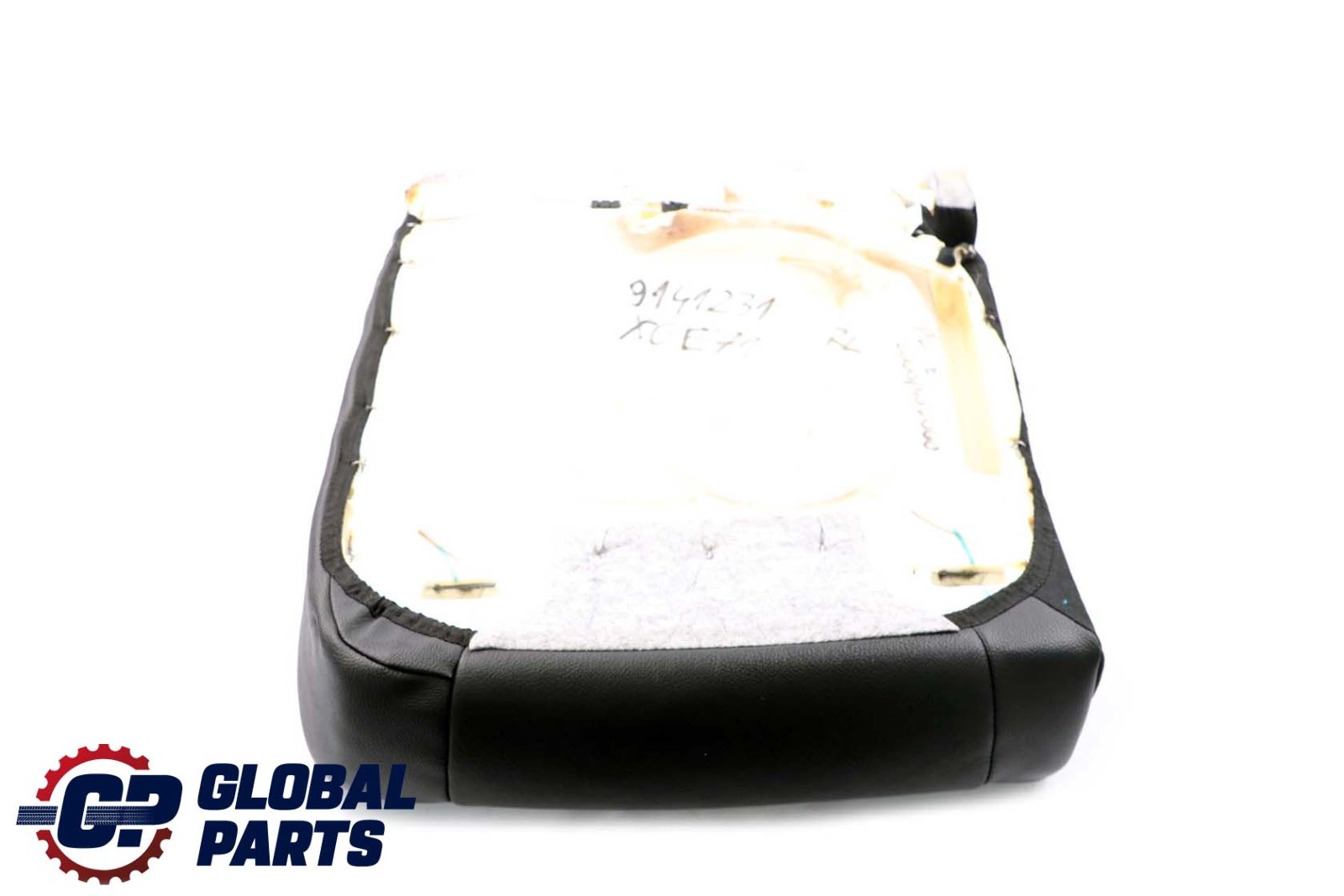 BMW X6 Series E71 Black Leather Rear Left Seat N/S Bench Cover Panel 9141231