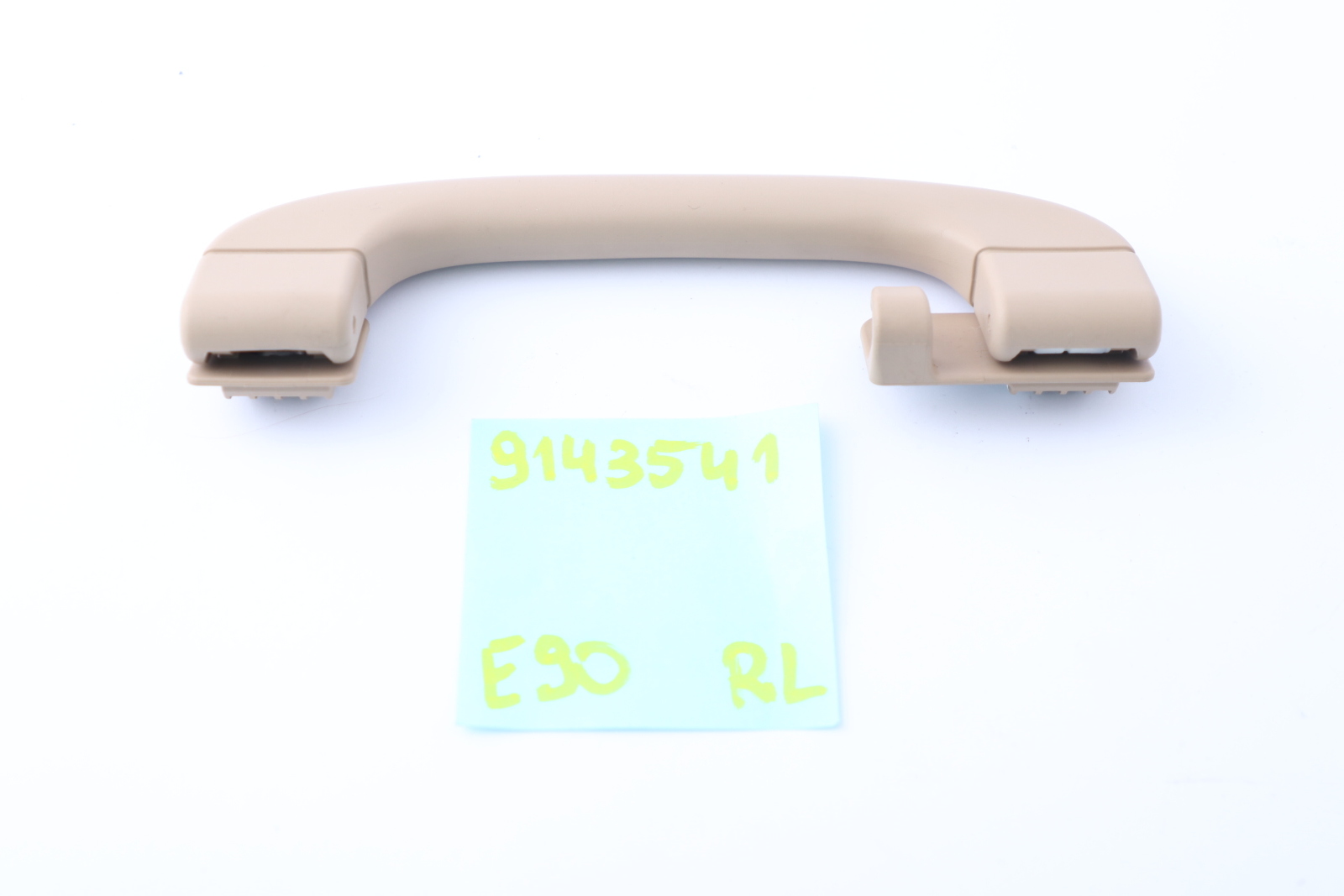 BMW 3 Series E90 E91 Interior Grab Handle Rear Left N/S Beige 9143529