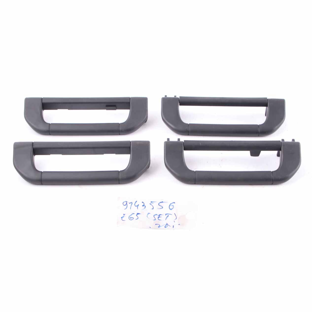 BMW E65 Handle Headlining Roof Left Right N/O/S Handle Set Anthracite