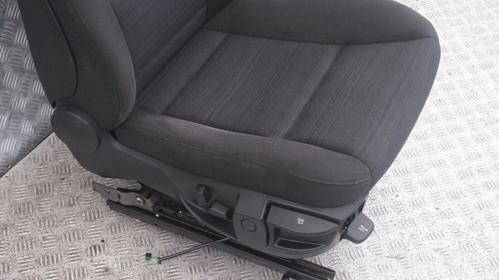 BMW 5 Series E60 E61 LCI Cloth Fabric Interior Side Seat Front Right O/S