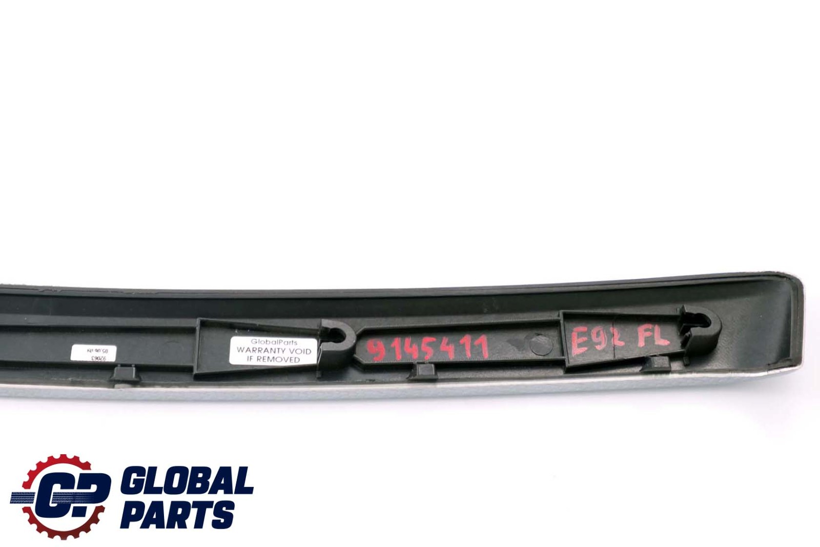 BMW E92 E93 Aluminium Decor Strip Front Left Door N/S Glacier Silver 9145411