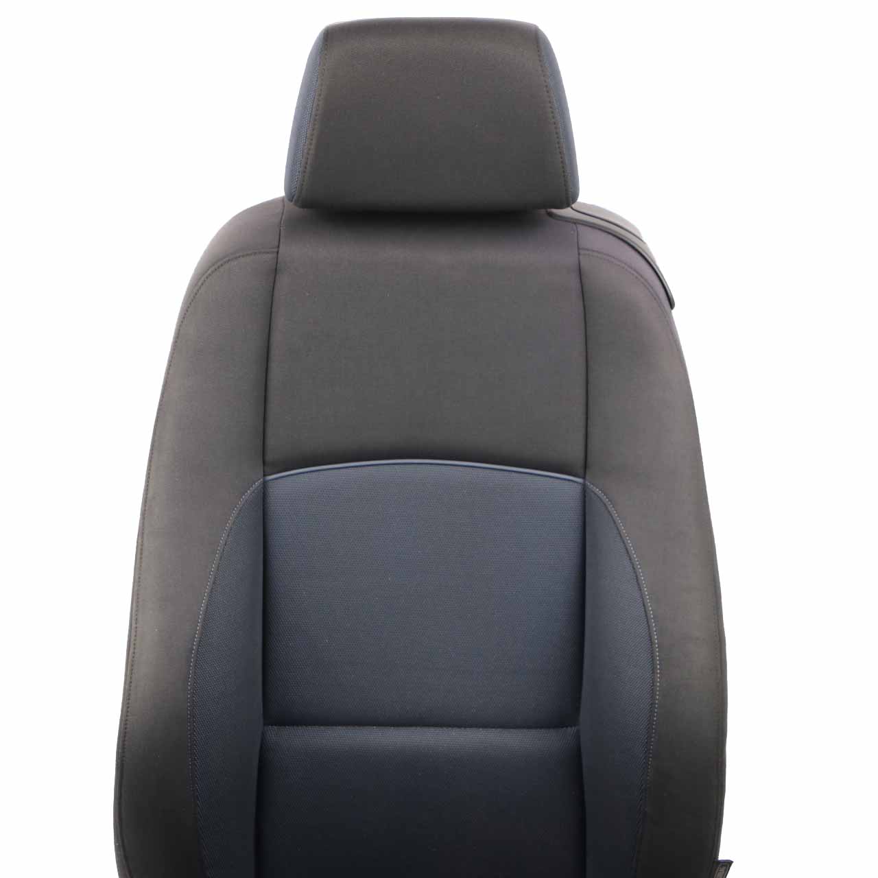 Front Seat BMW E88 Convertible M Sport Right O/S Cloth Fabric Side Monaco Blue