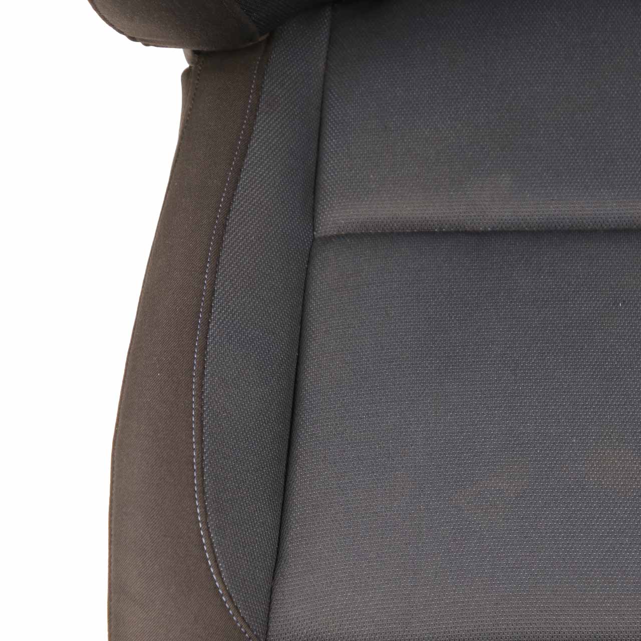 Front Seat BMW E88 Convertible M Sport Right O/S Cloth Fabric Side Monaco Blue