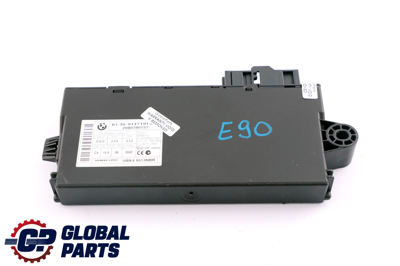 BMW E60 E81 E87 E90 E91 E92 CAS 3 ECU Control Unit Key Reading Module 9147191