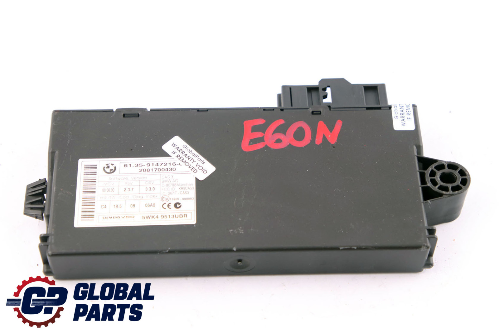 BMW 1 3 5 Series E60 E87 E90 CAS 3 ECU Control Unit Key Reading Module 9147216