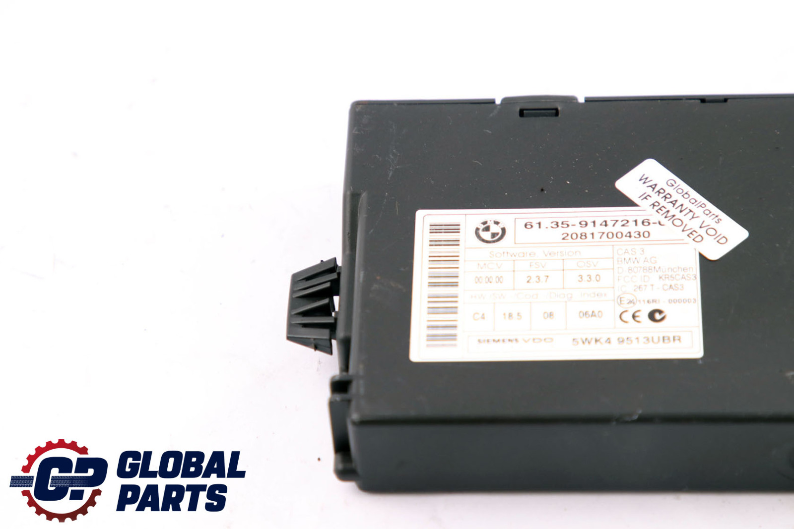 BMW 1 3 5 Series E60 E87 E90 CAS 3 ECU Control Unit Key Reading Module 9147216