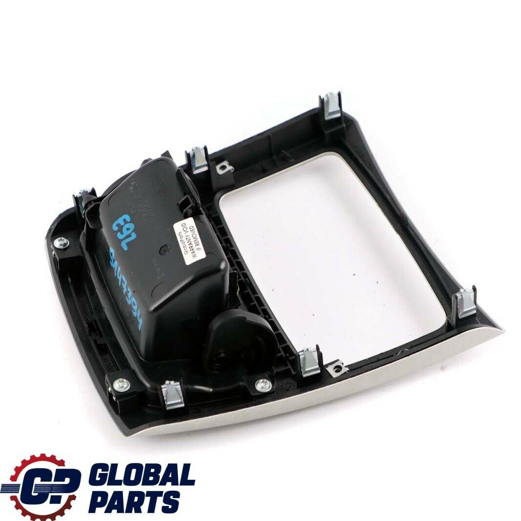 BMW 3 Series E92 E93 Centre Console Rear Ashtray Air Vent Aluminium Feinschliff