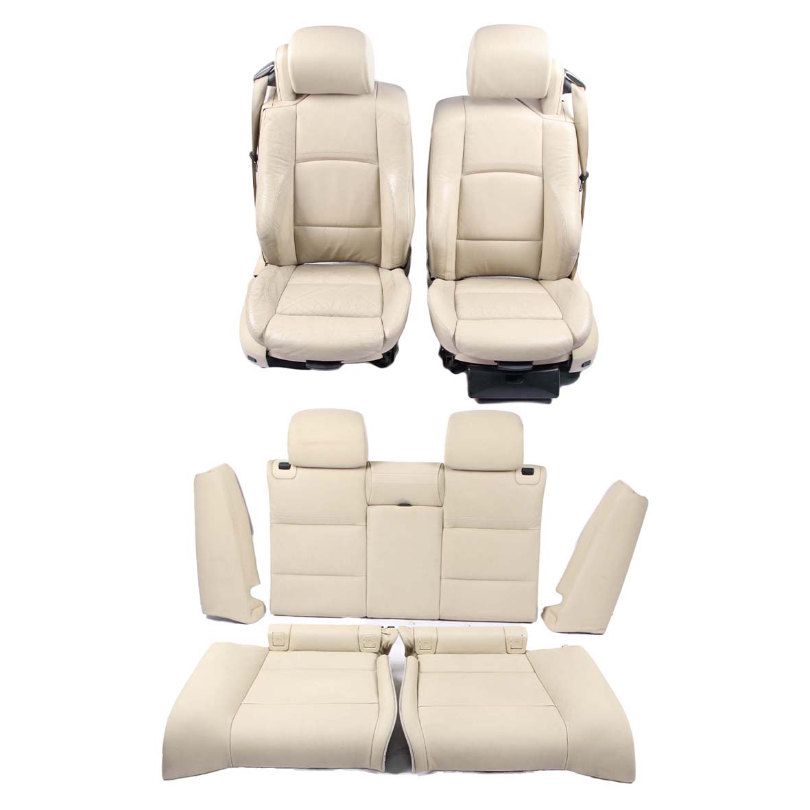 Leather Seats BMW E93 M Sport Heated Beige Front Rear Seat Electric Memory