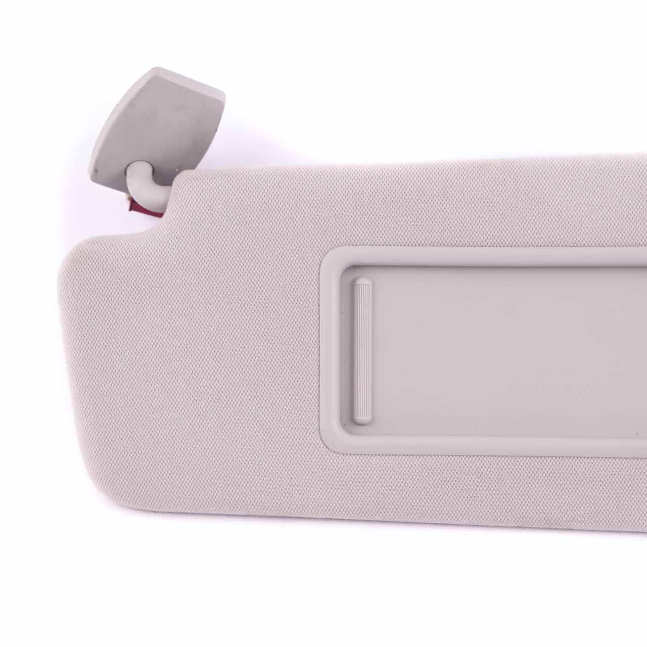 BMW F01 F02 Sun Visor Illuminated Make-Up Lamp Front Left Everest Grey 9148981