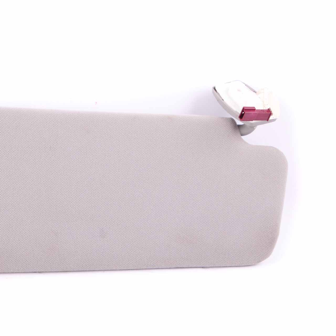 BMW F01 F02 Sun Visor Illuminated Make-Up Lamp Front Left Everest Grey 9148981