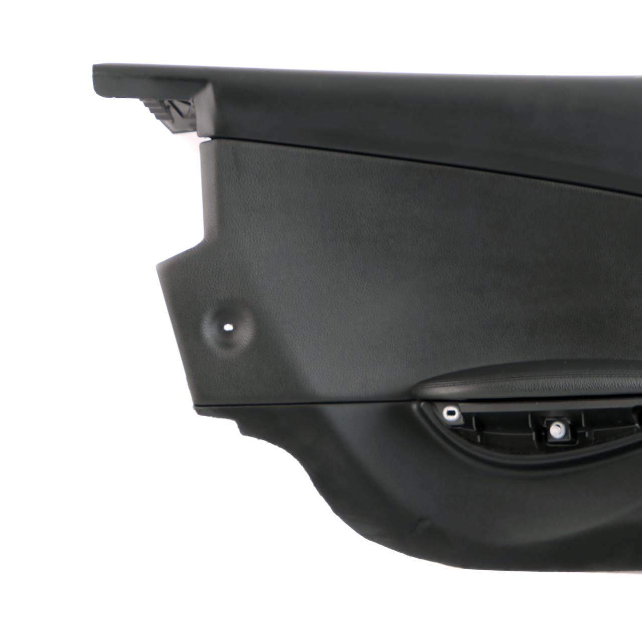 BMW 6 E63 Coupe Rear Left N/S Lateral Trim Panel Leather Dakota Black