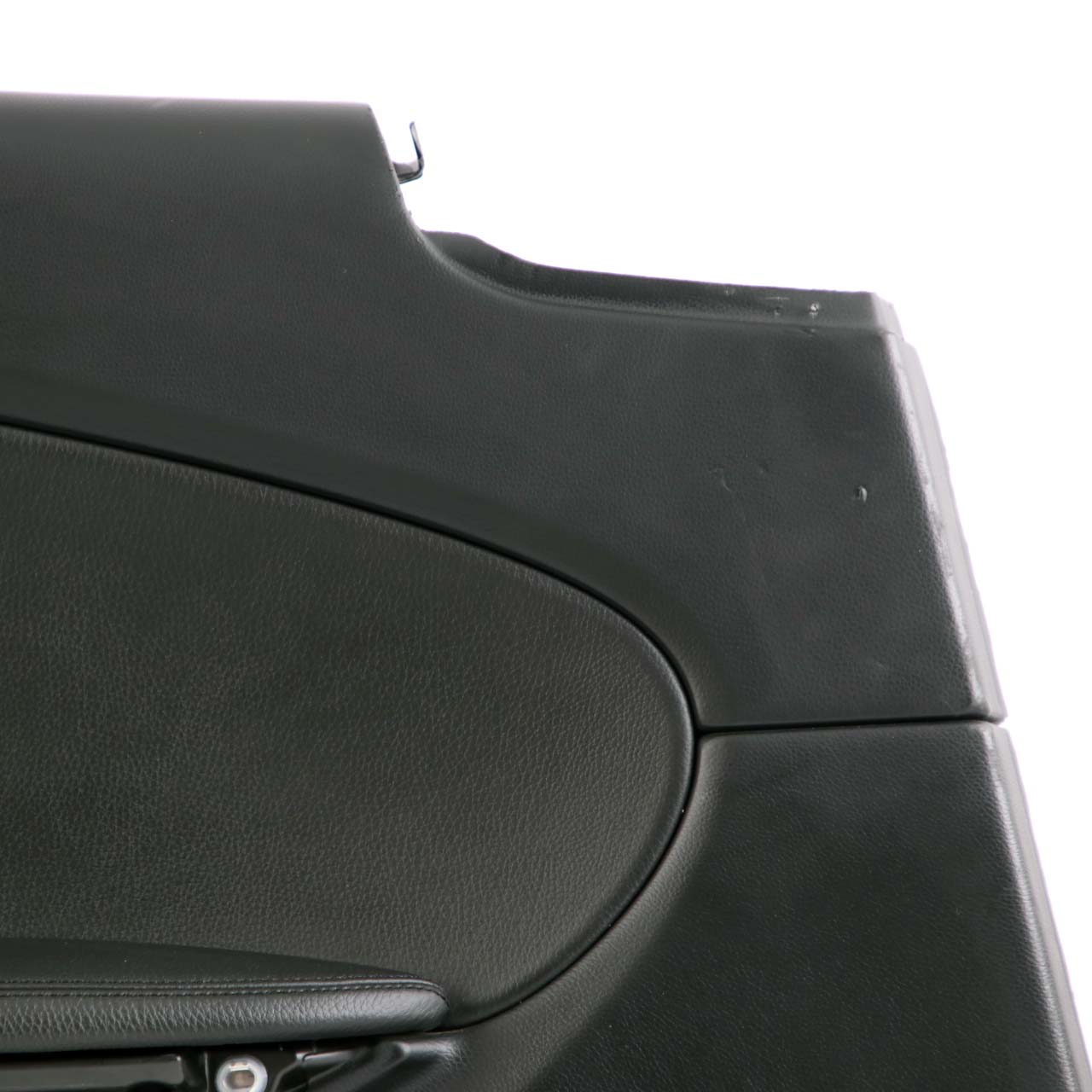 BMW 6 E63 Coupe Rear Left N/S Lateral Trim Panel Leather Dakota Black