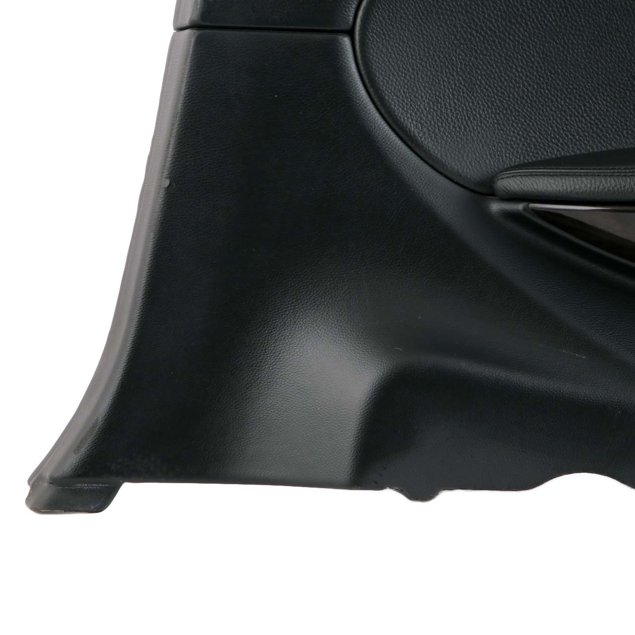 BMW 6 E63 Coupe Rear Right O/S Lateral Trim Panel Leather Dakota Black