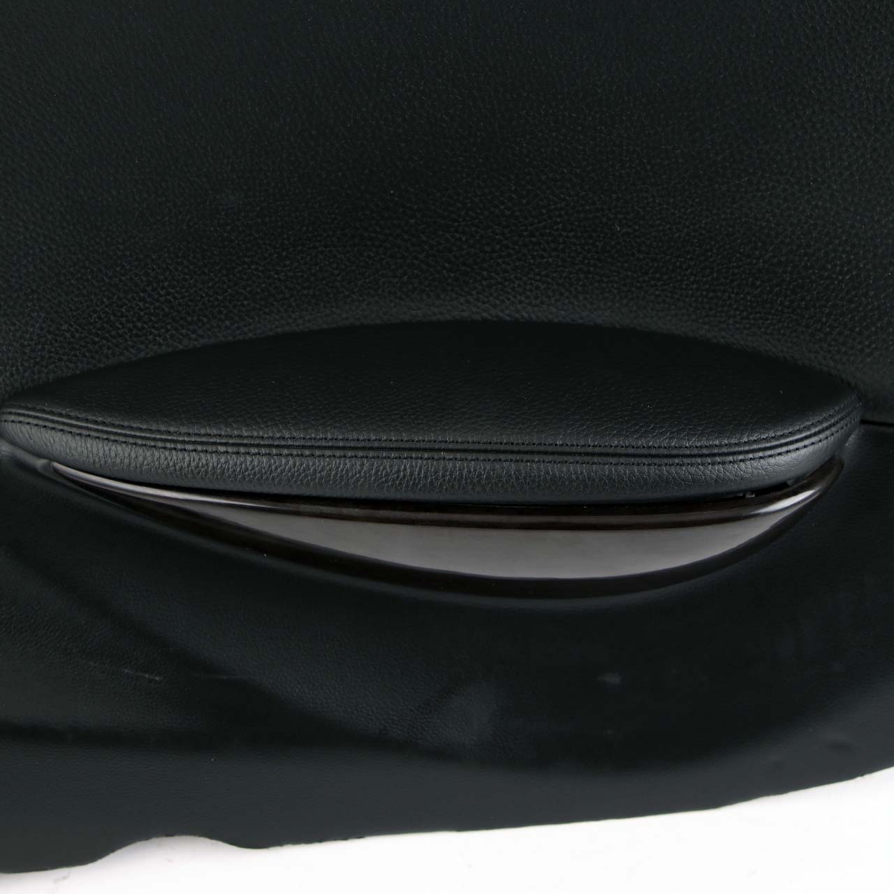 BMW 6 E63 Coupe Rear Right O/S Lateral Trim Panel Leather Dakota Black