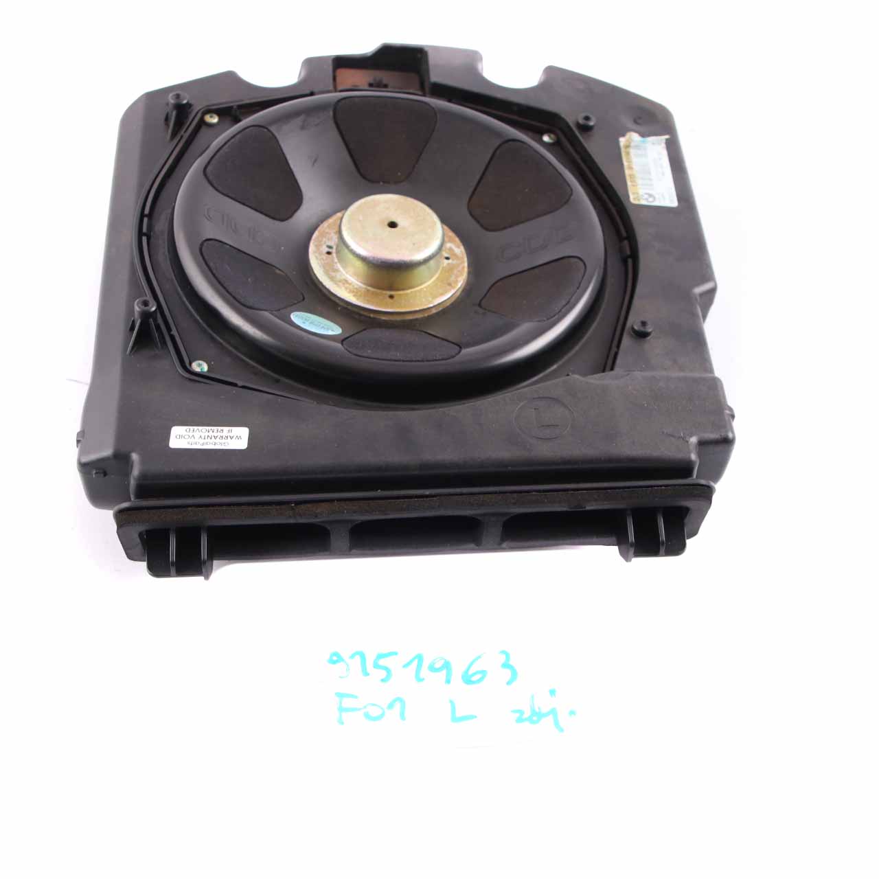 BMW F01 F02 Central Bass Left N/S Hi-Fi Subwoofer Speaker 9151963