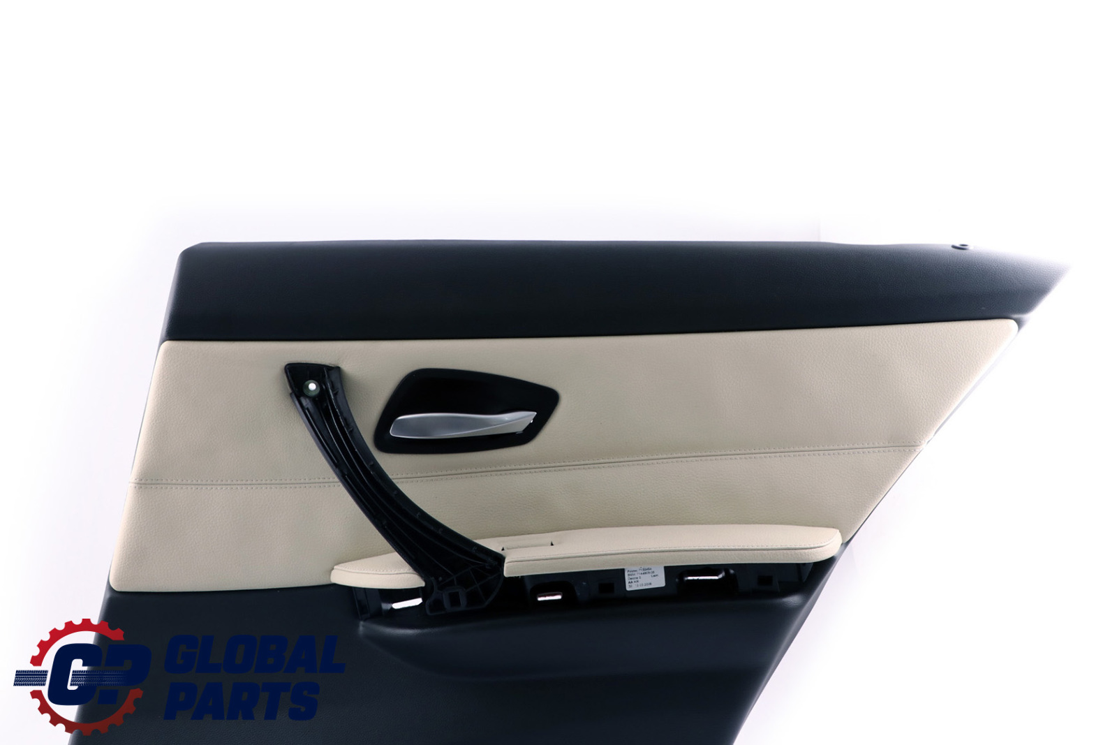 BMW 3 Series E90 Rear Right O/S Door Card Lining Lemon Leather Trim Panel