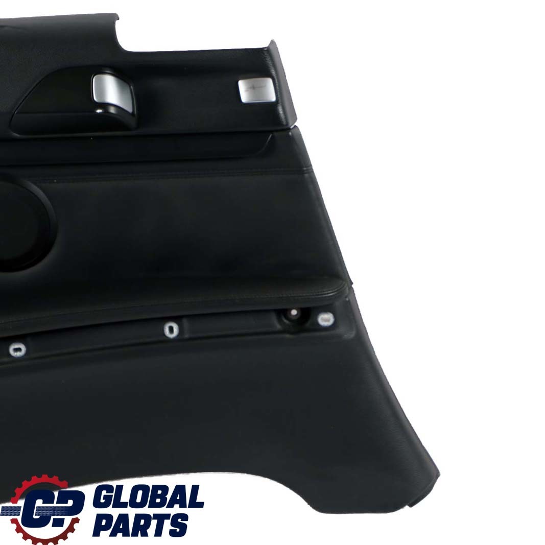 BMW 3 E92 Coupe M3 Rear Left N/S Lateral Trim Panel Lining Black Leather