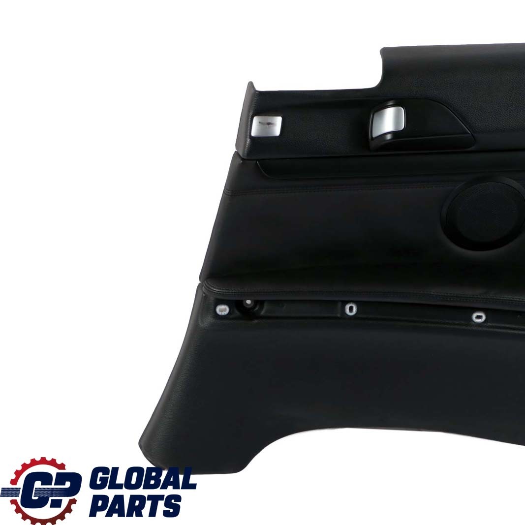 BMW 3 E92 Coupe M3 Rear Right O/S Lateral Trim Panel Lining Black Leather