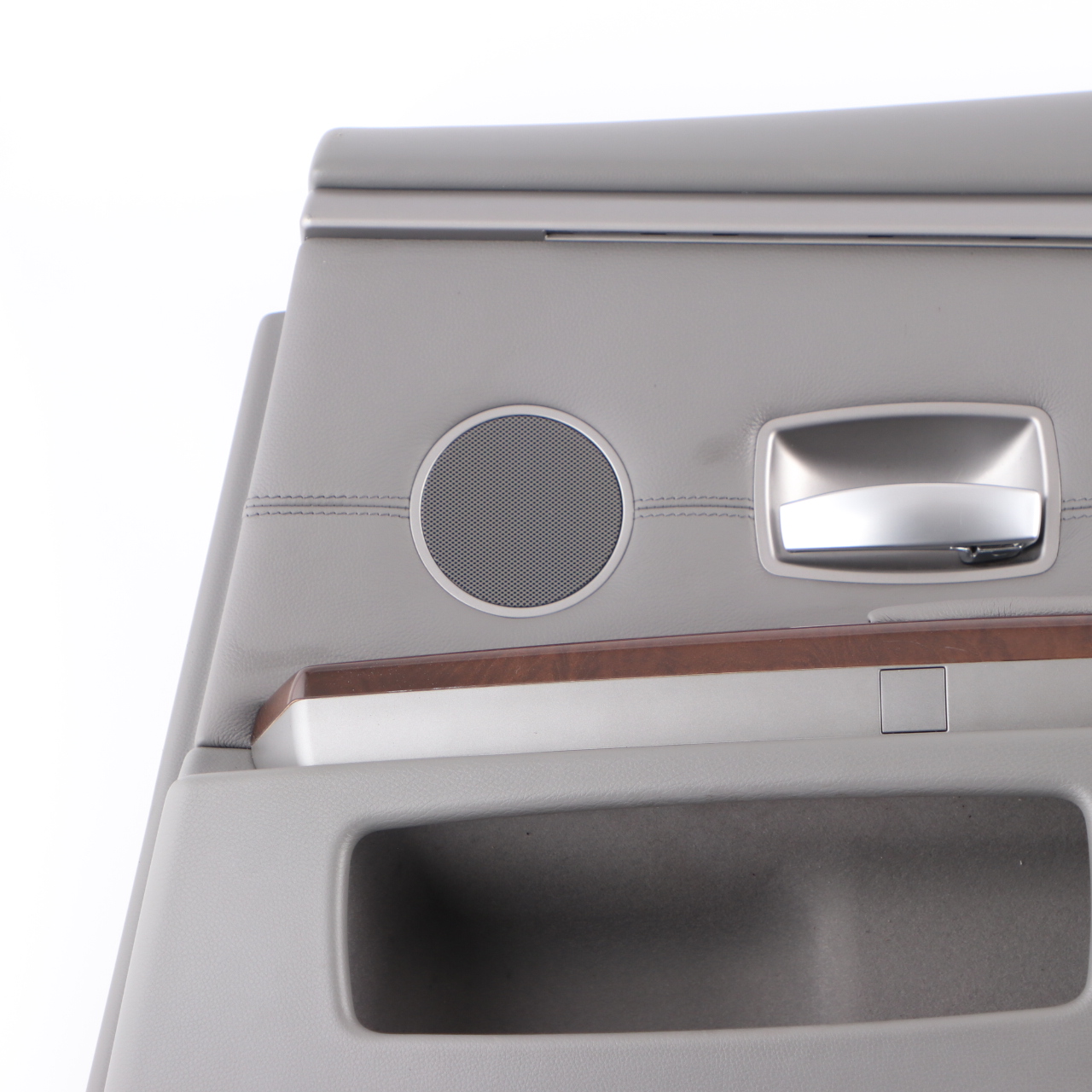 BMW E65 Door Card Rear Right Interior Trim Panel Leather Nasca Flanell Grey