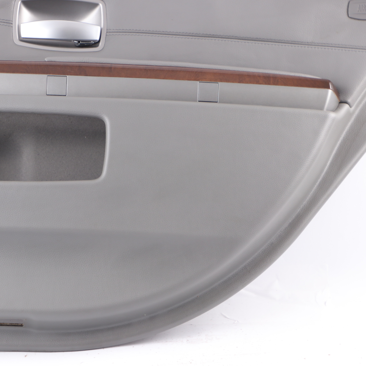 BMW E65 Door Card Rear Right Interior Trim Panel Leather Nasca Flanell Grey