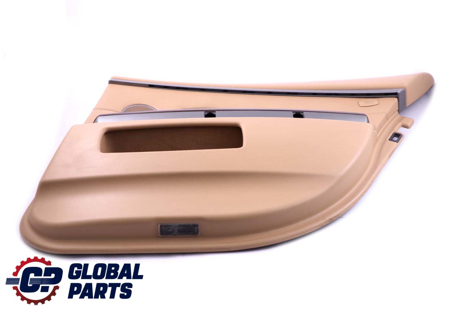 BMW 7 Beige E65 E66 Rear Right O/S Door Card Leather Beige Lining Trim