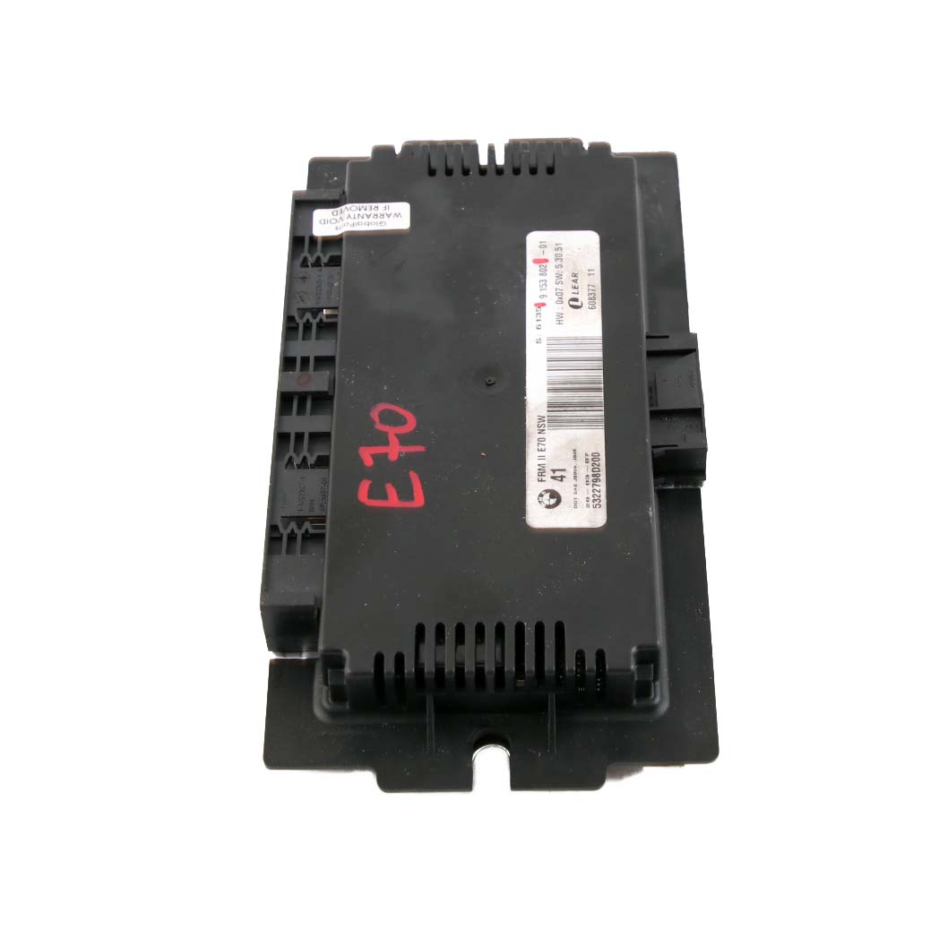 BMW X5 E70 Footwell Light Module Control Unit ECU FRM II NSW Lear 9153802