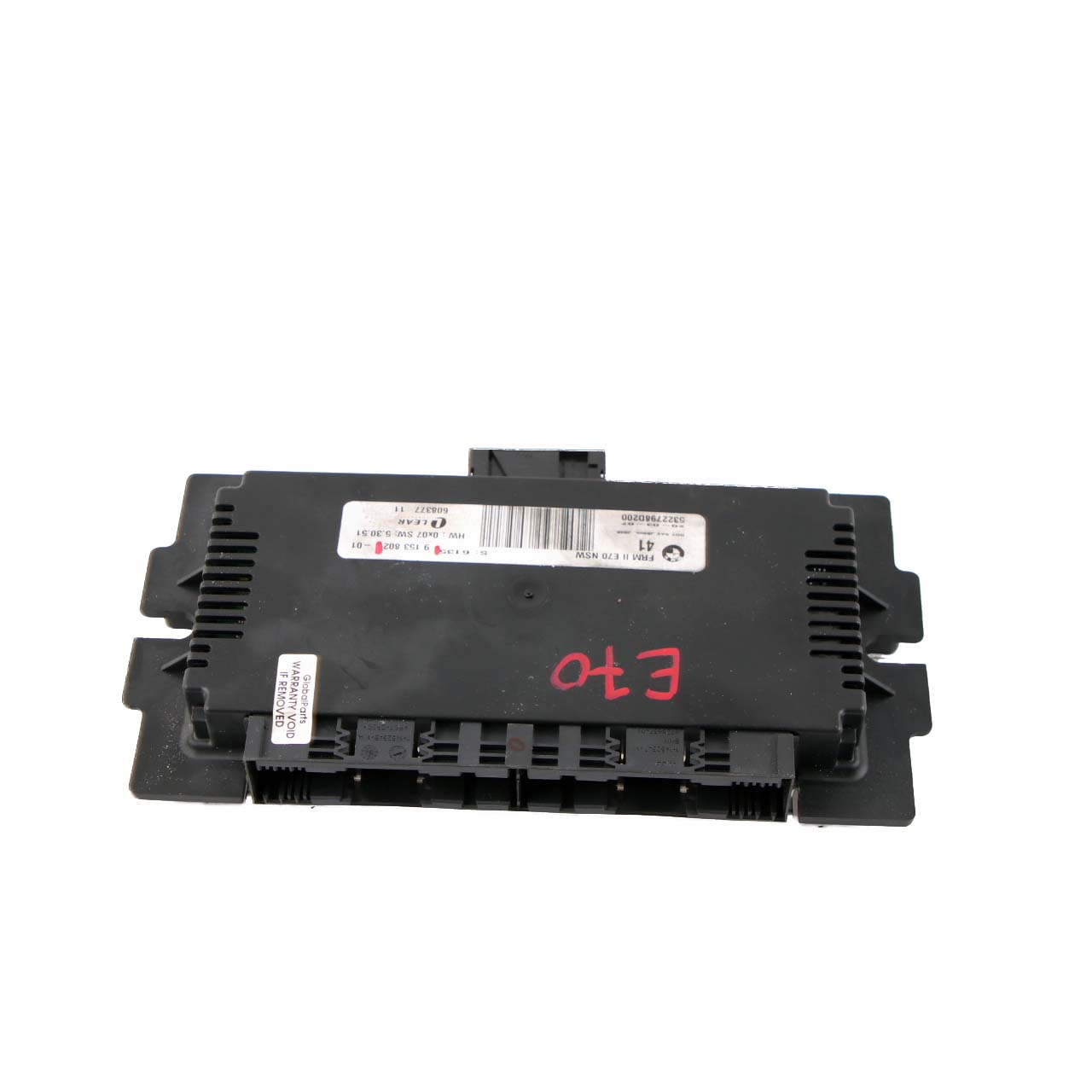 BMW X5 E70 Footwell Light Module Control Unit ECU FRM II NSW Lear 9153802