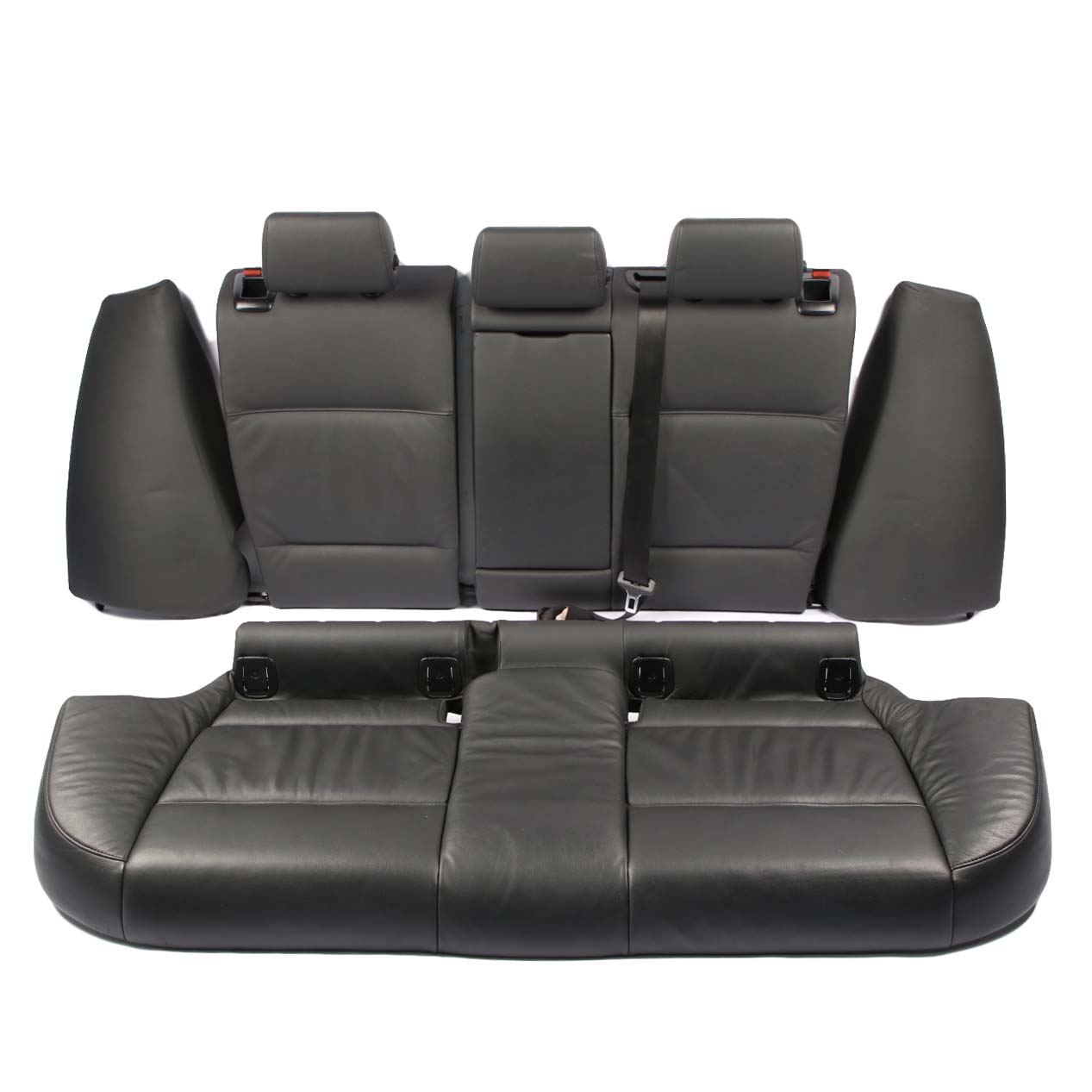 Leather Seats BMW E91 Touring Sport Heated Black Front Rear Seat Door Cards