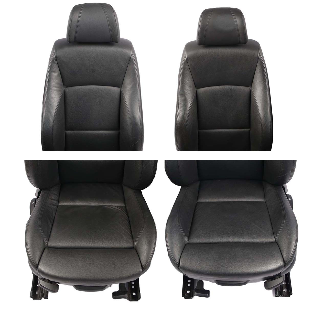 BMW E90 M SPORT Hetaed Black Leather Interior Seats Front Rear Seat Door Cards