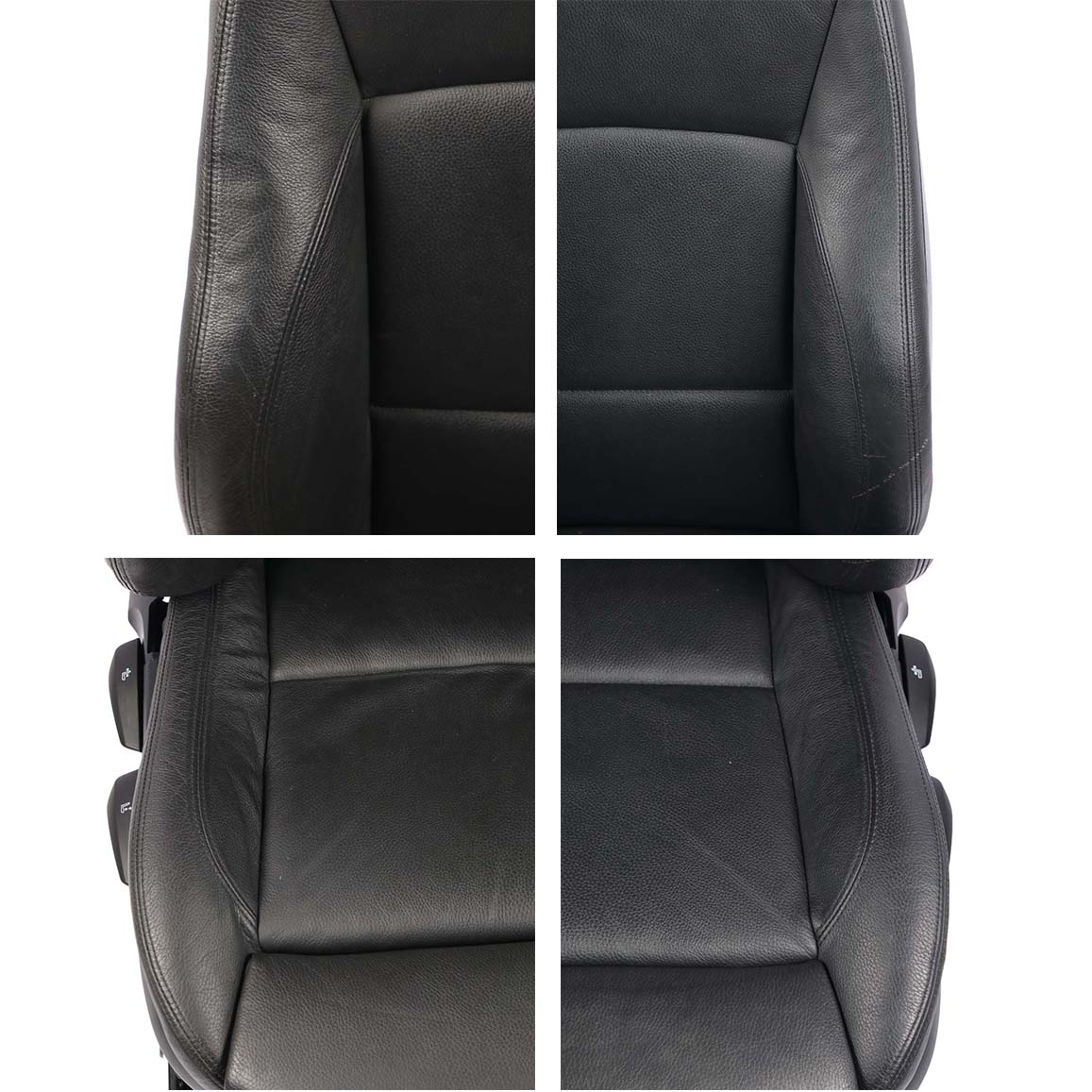 BMW E90 M SPORT Hetaed Black Leather Interior Seats Front Rear Seat Door Cards